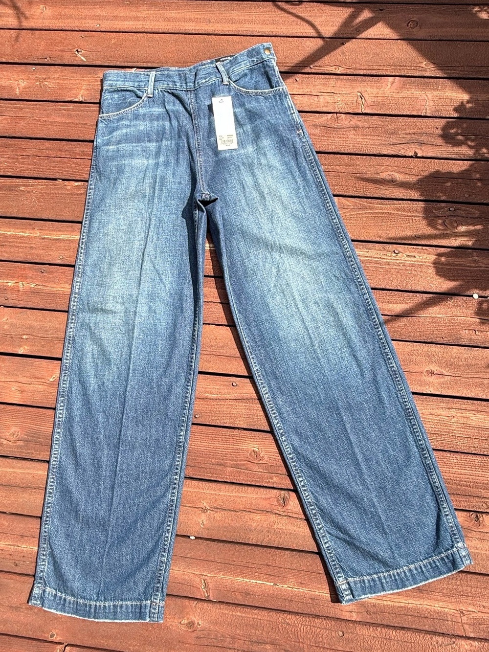 VINCE NWT High Rise Wide Leg Side Zip Jeans Made in USA | Women’s Sz 25
